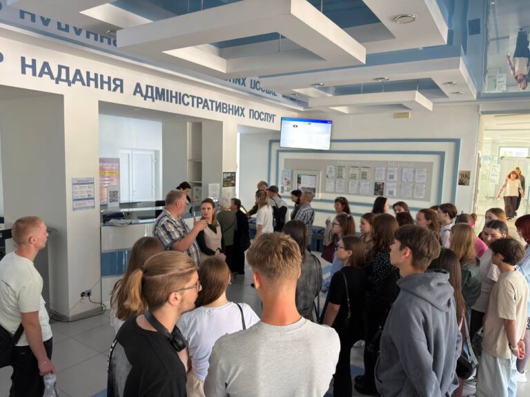 Дякуємо команді Ірпінського ЦНАПу за змістовну зустріч та відкритість до студентства!
