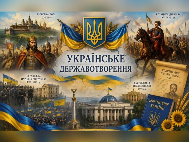 Віртуальна книжкова виставка: « Українське державотворення»